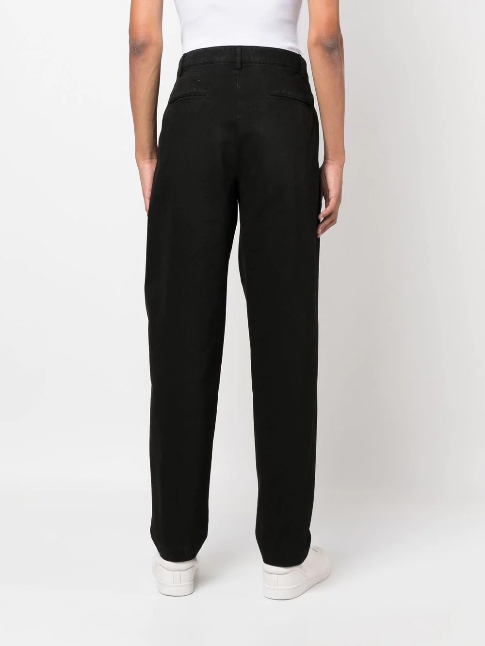 high-waisted tapered jeans - 4