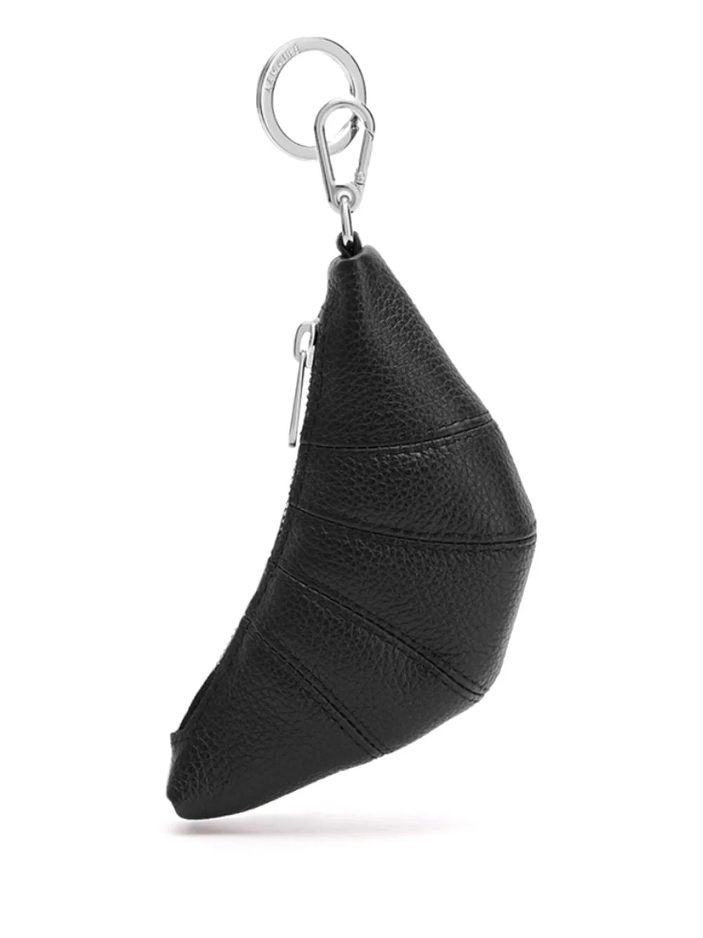 Lemaire Women Croissant Mini Leather Keyring - 1