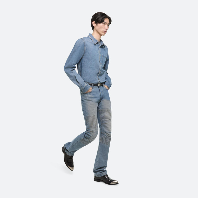 CURVED CLASSIC DENIM SHIRT 7