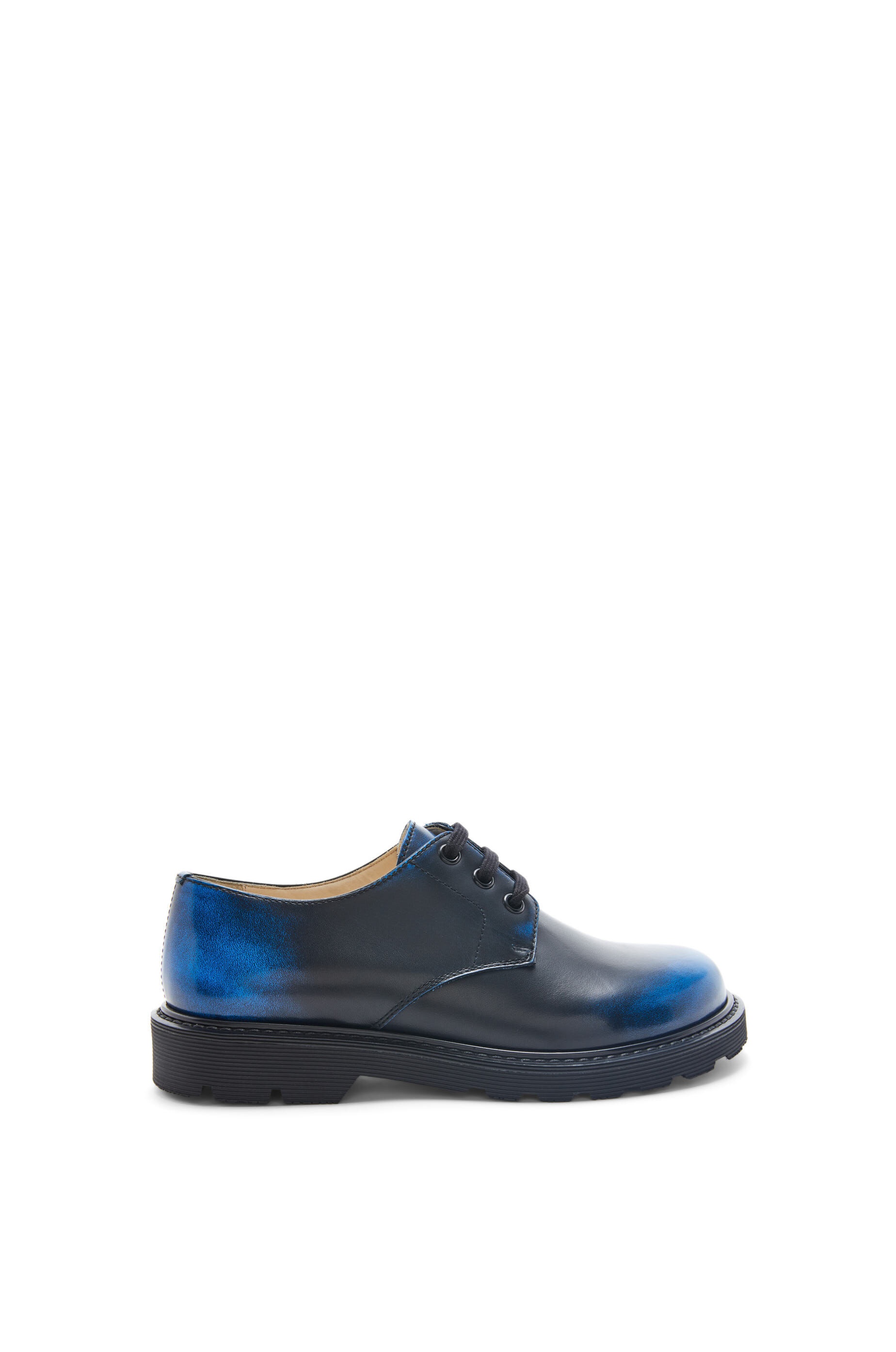 Blaze derby in bicolour brushed-off calfskin - 1