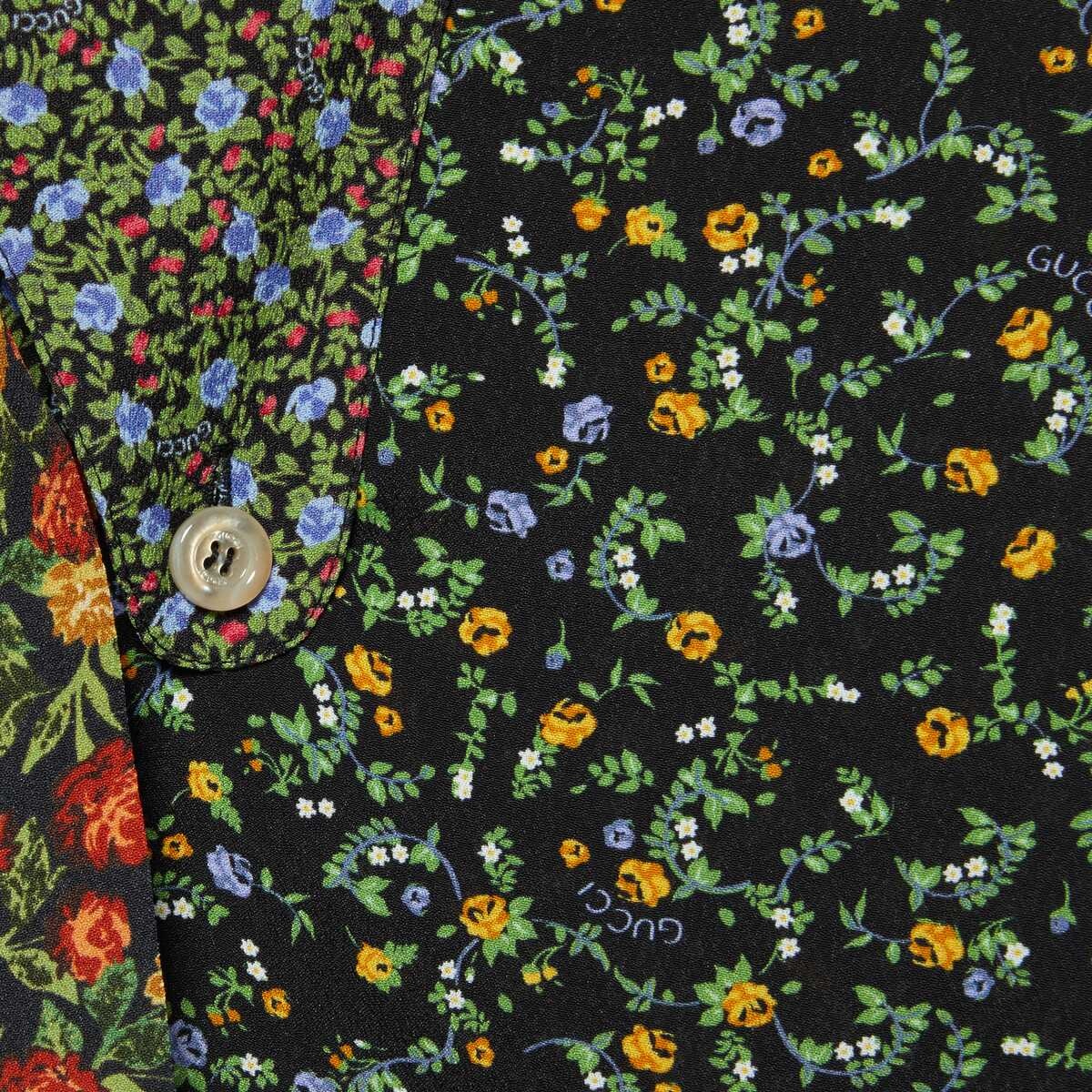 Gucci Liberty floral crêpe shirt - 6