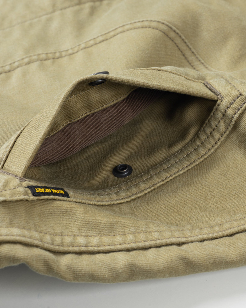 12OZ WHIPCORD LIGHTWEIGHT N1 DECK JACKET - KHAKI 14