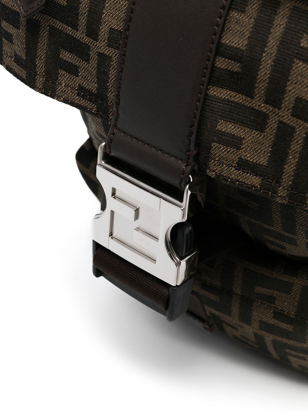 monogram-print backpack - 4