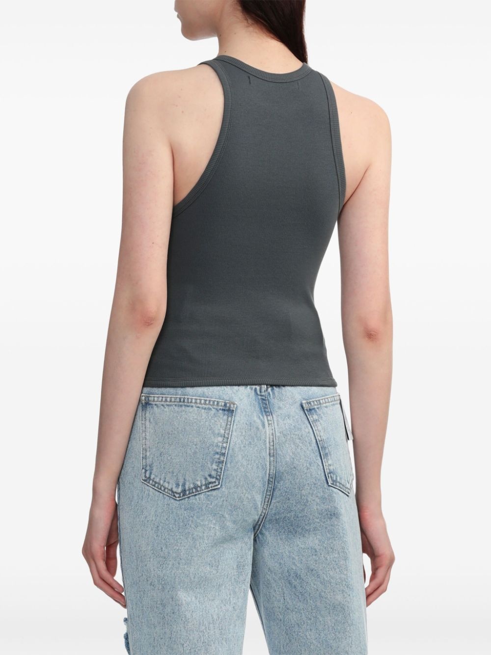 ribbed-knit tank top - 4