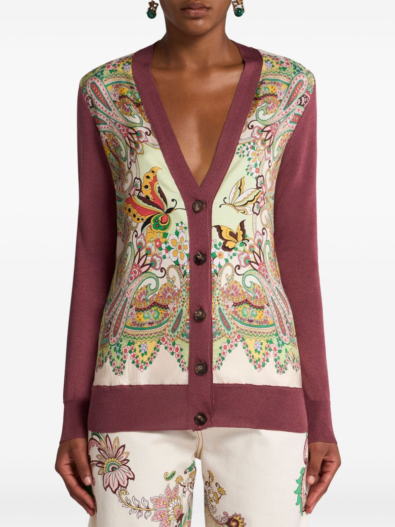 Etro butterfly cardigan outlook