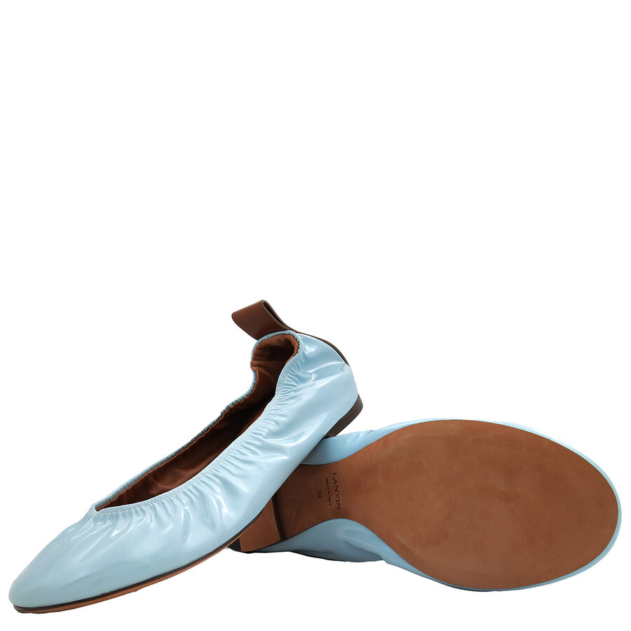 Lanvin Patent Leather Ballerina Flats - 2