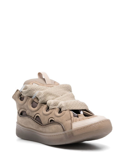 Lanvin Curb lace-up sneakers outlook