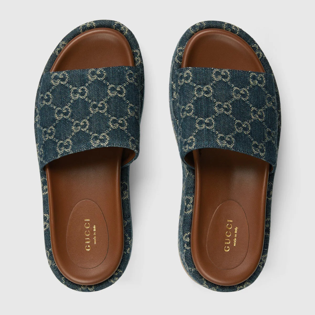 Women's platform slide sandal - 3