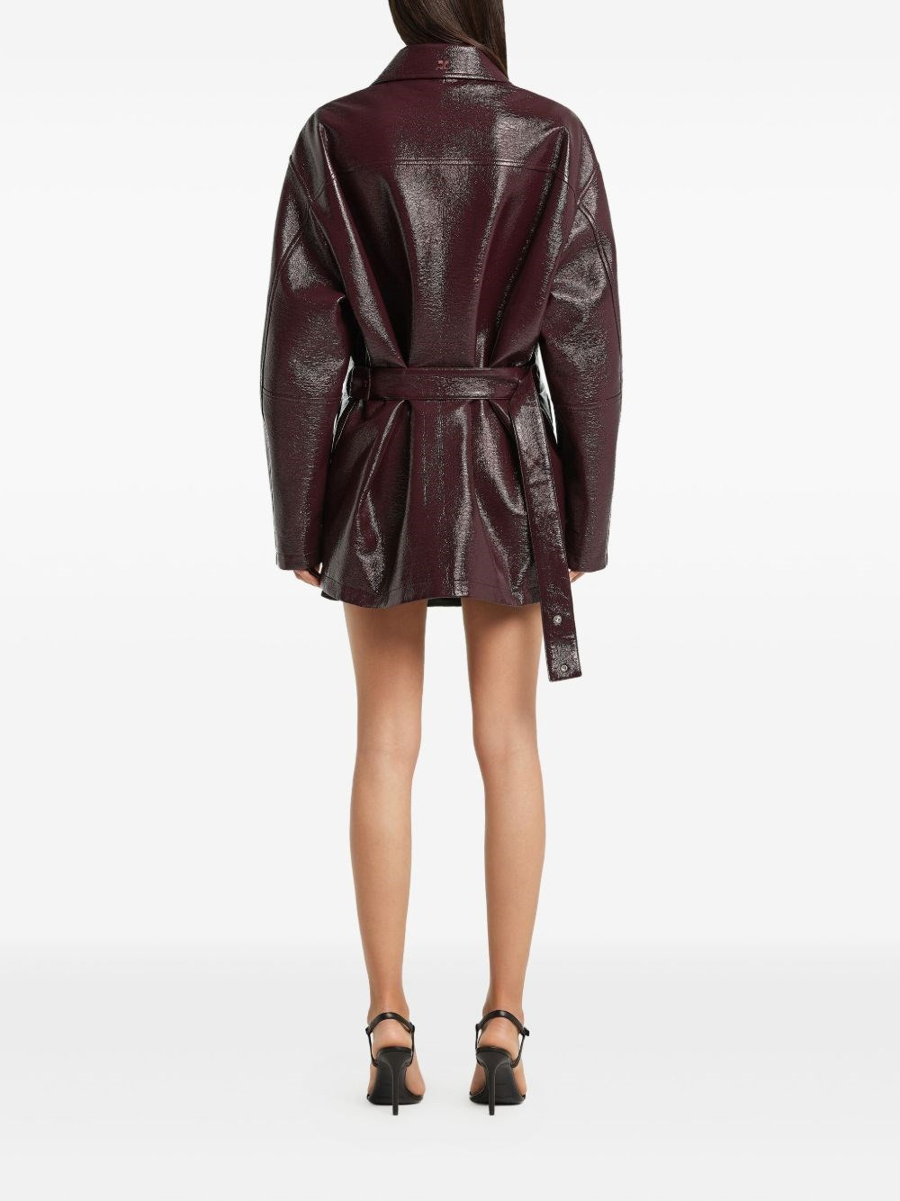 Vinyl bomber jacket - 4