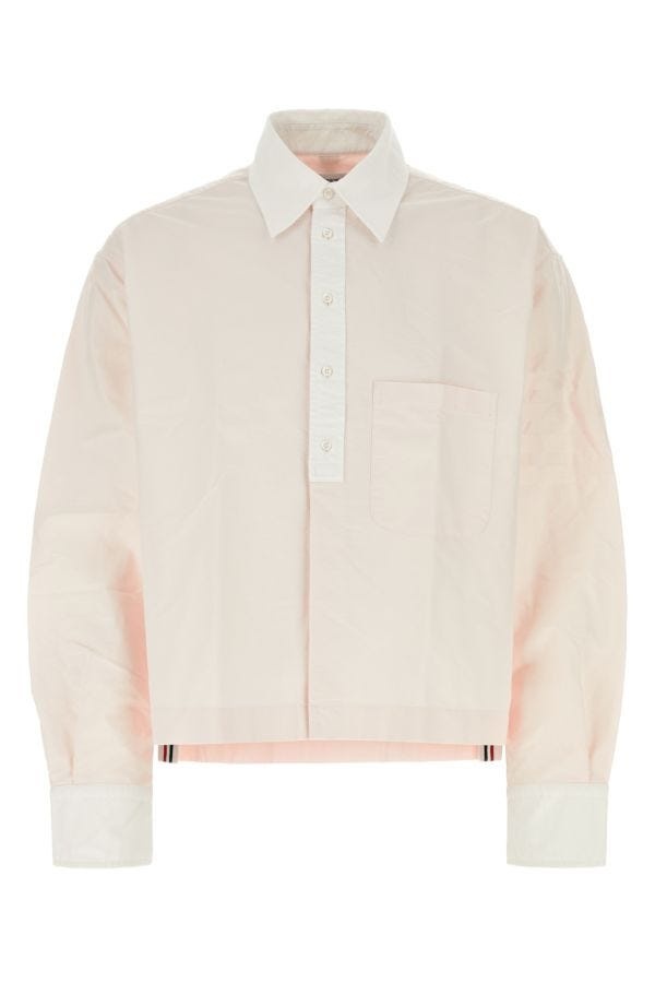 Pastel pink oxford shirt - 1