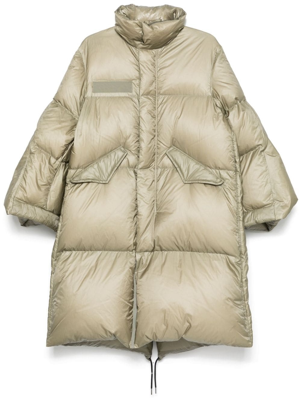 midi puffer jacket - 1