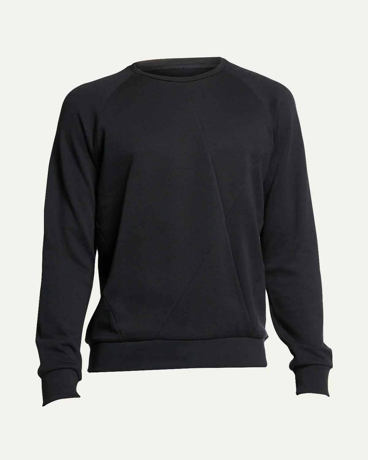 Men's Paneled Raglan Crew Sweater - 1