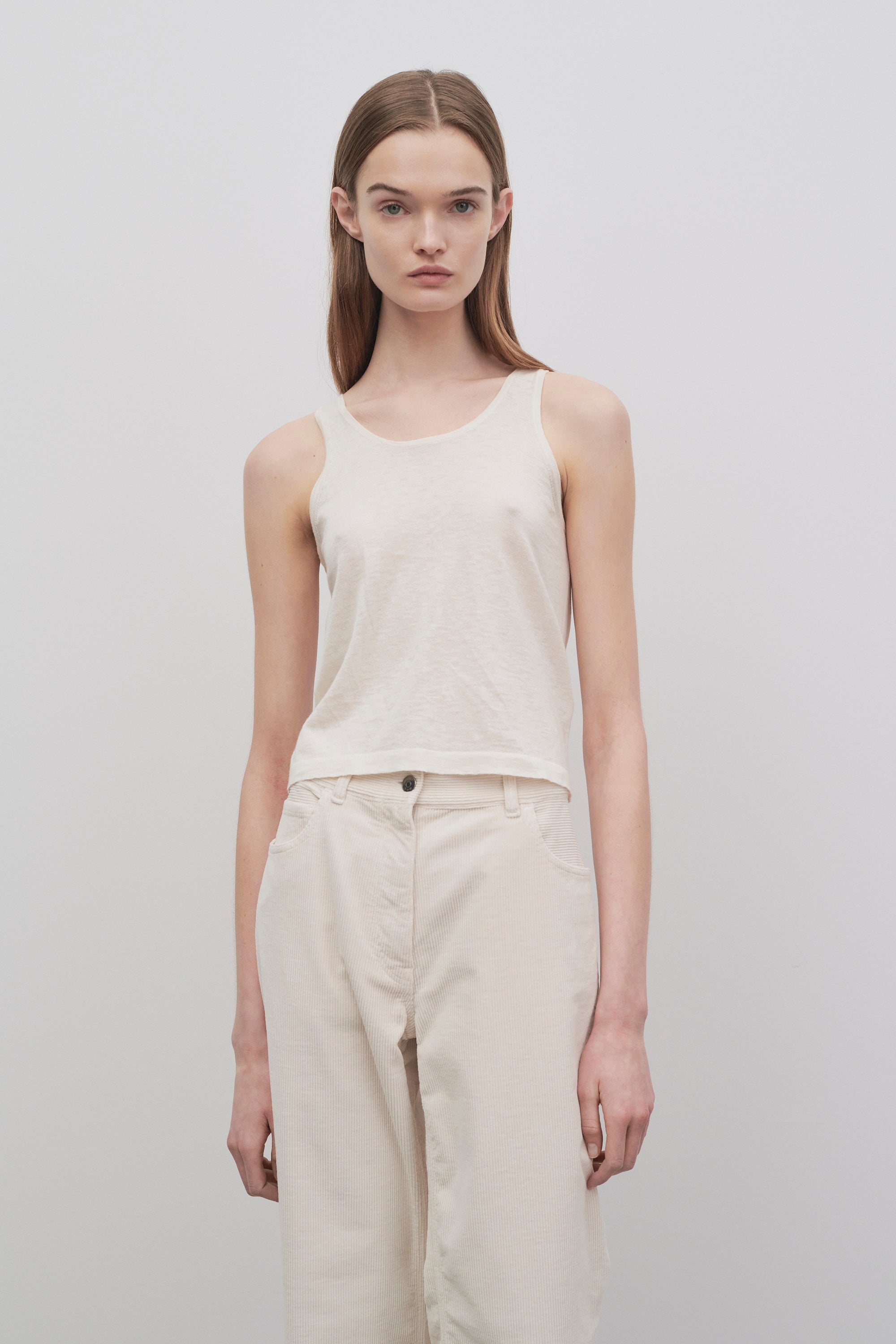 Formosa Tank in Cotton and Cashmere - 3