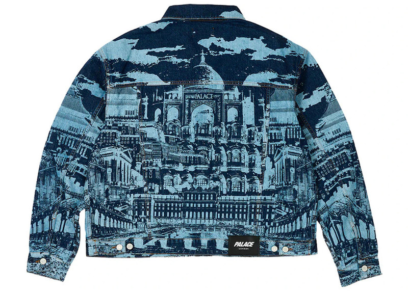 PALACE Palace Denim Jacket Mega Palace outlook