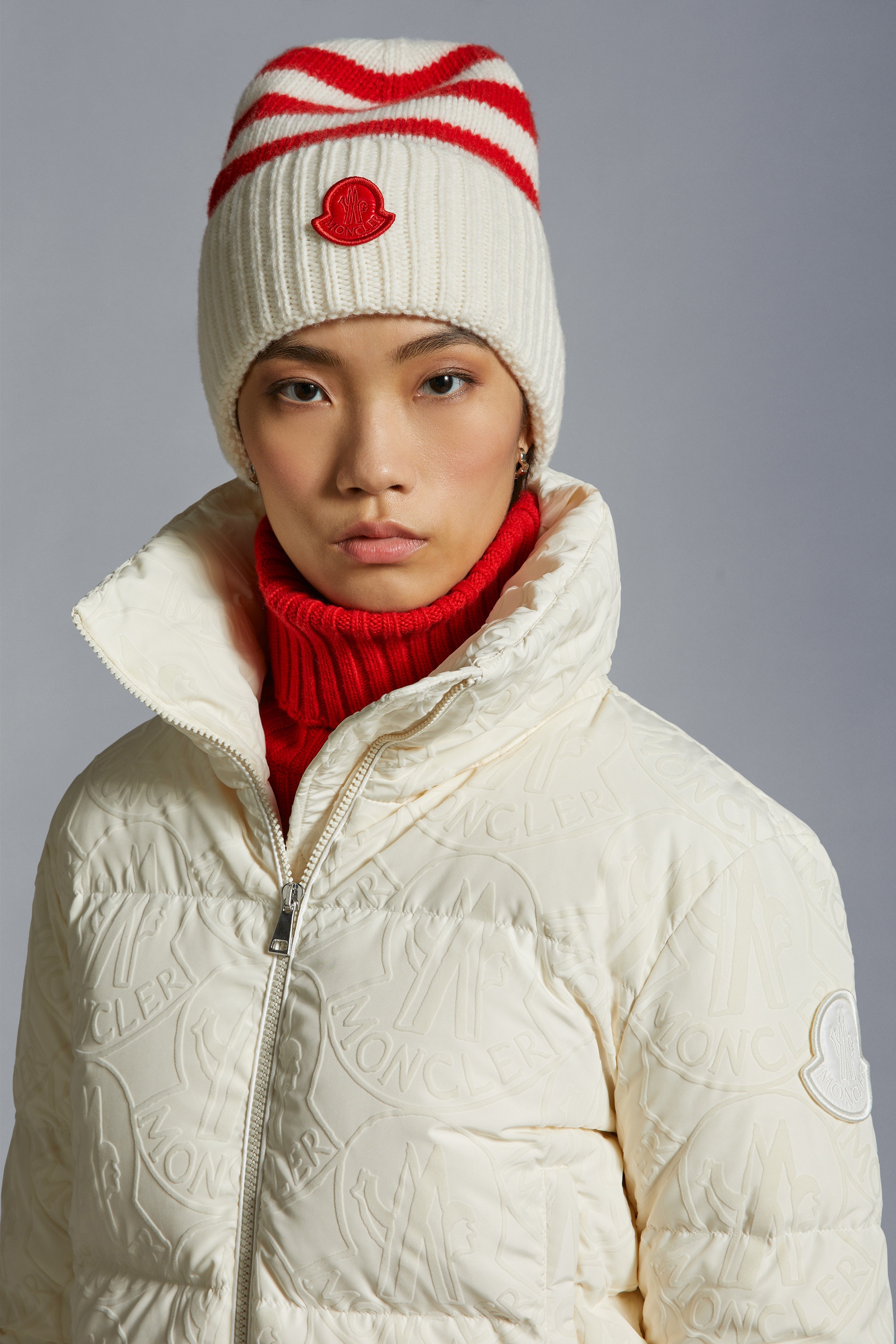 Striped Wool Beanie - 2