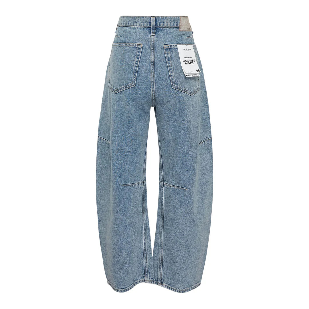 Charlie High-Rise Ankle Barrel Jeans - 2
