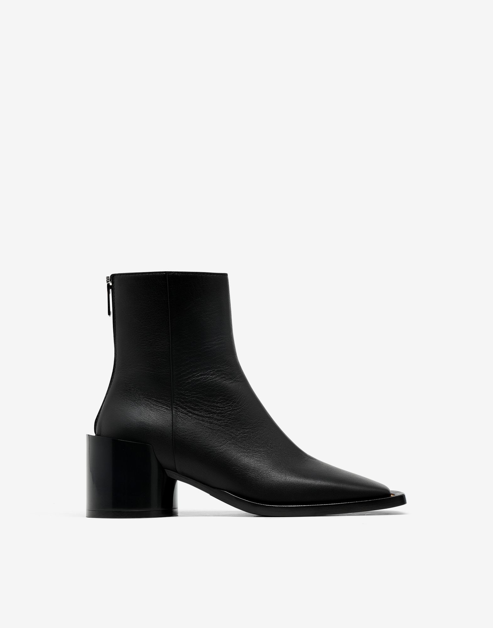 6-heel square ankle boots - 1