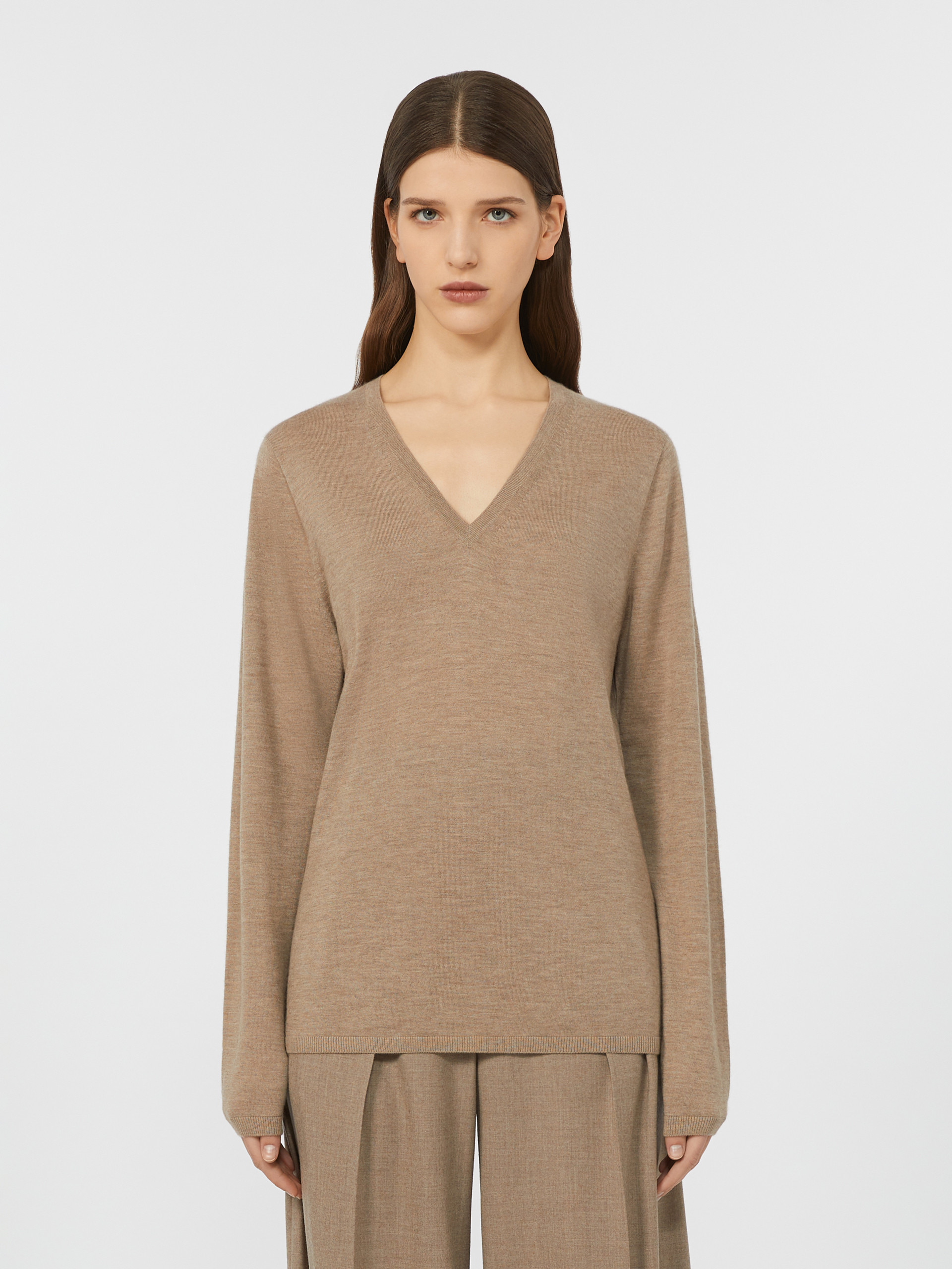 LINCE Plain-knit cashmere yarn jumper - 3