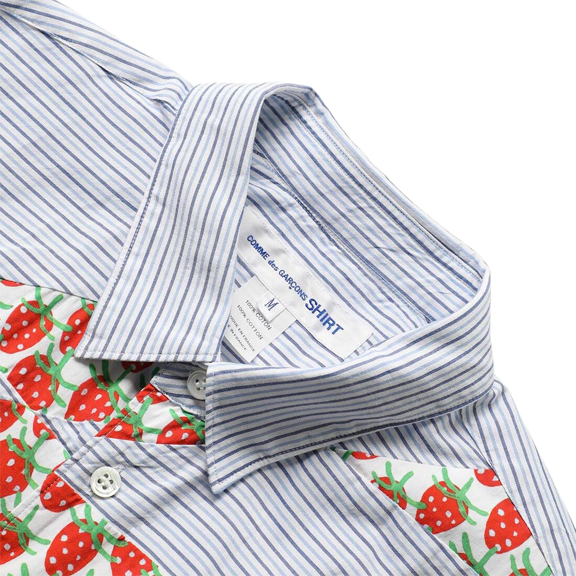 Comme des Garçons SHIRT Berrys Striped Shirt 'Multicolor' - 3