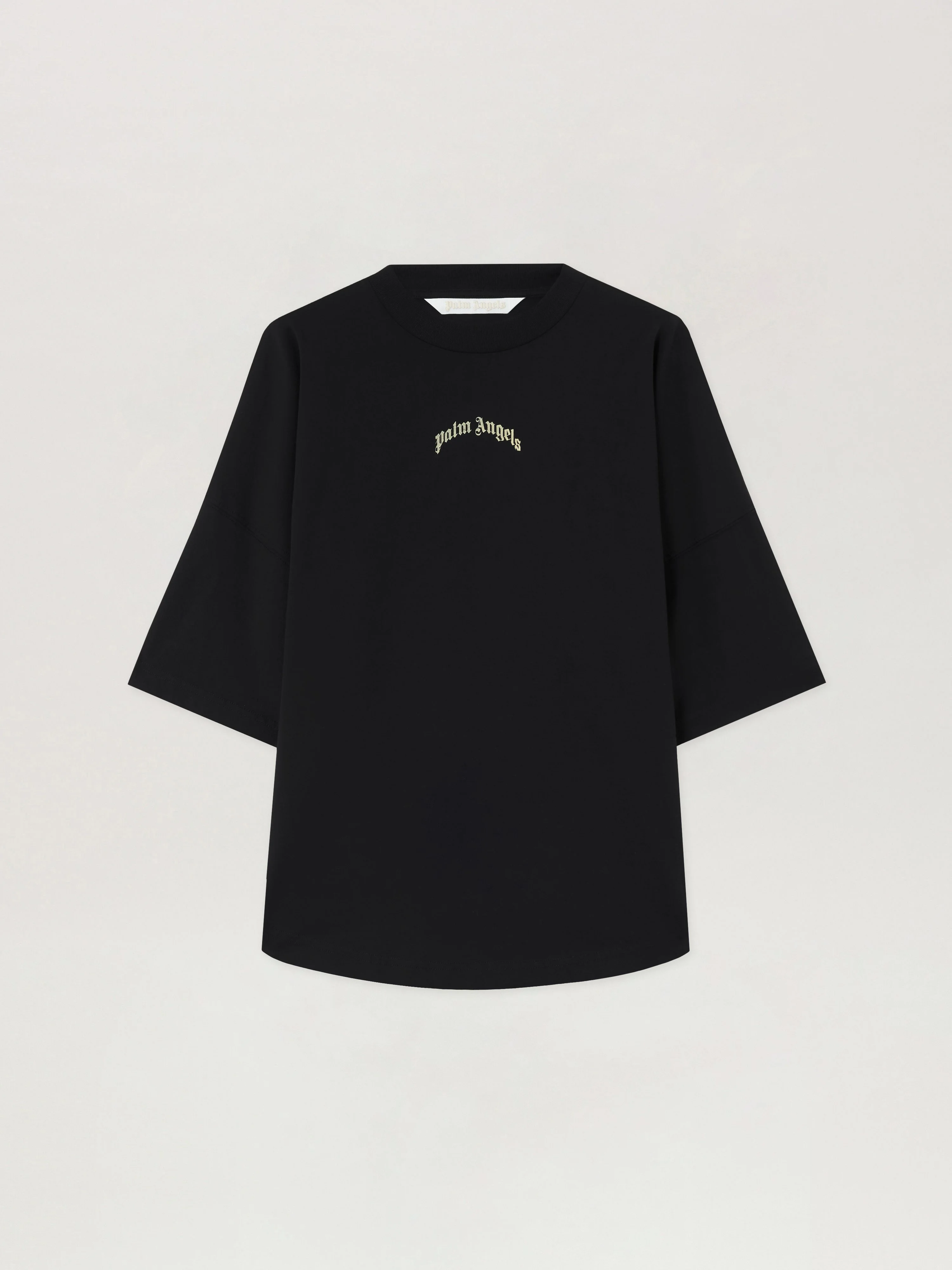 Curved Logo Over T-Shirt - 1