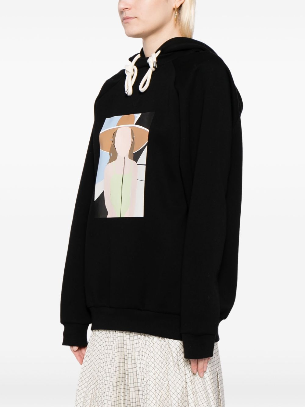 graphic-print hoodie - 3