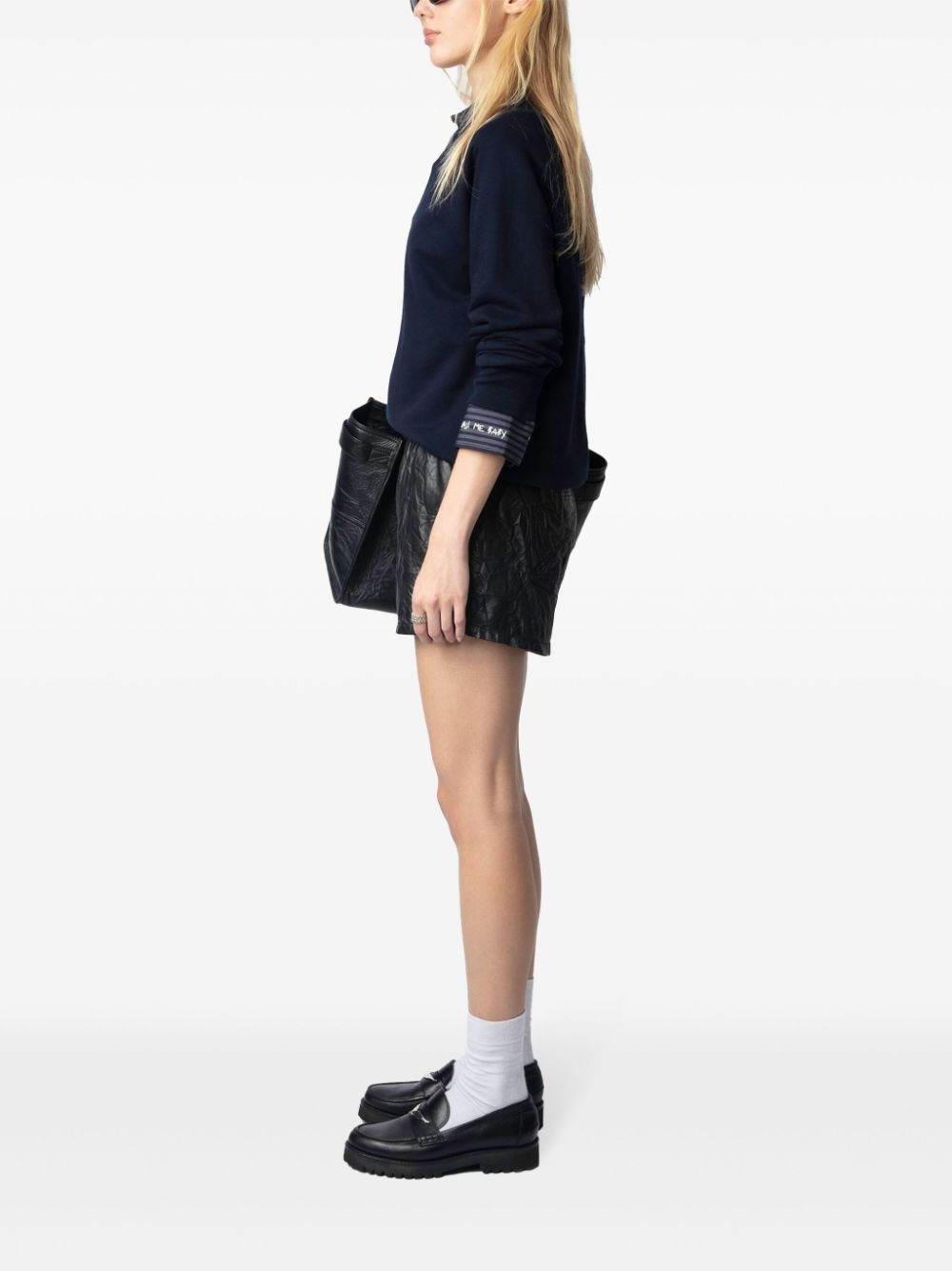 embroidered sweatshirt - 3