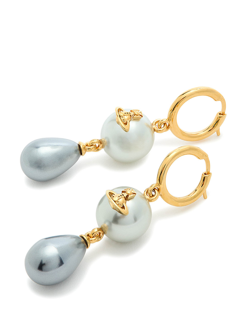 Vivienne Westwood Martha Two-tone Drop Earrings - 3
