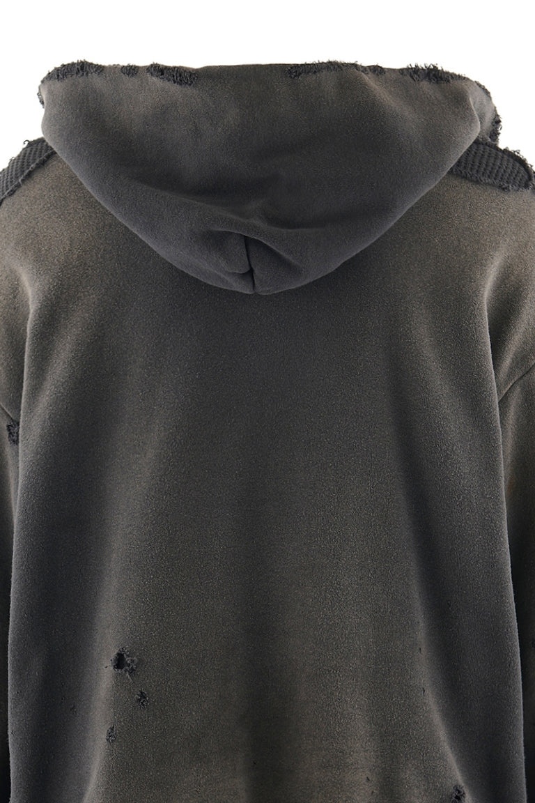 HOODIE/DBL FACE / CHA - 4