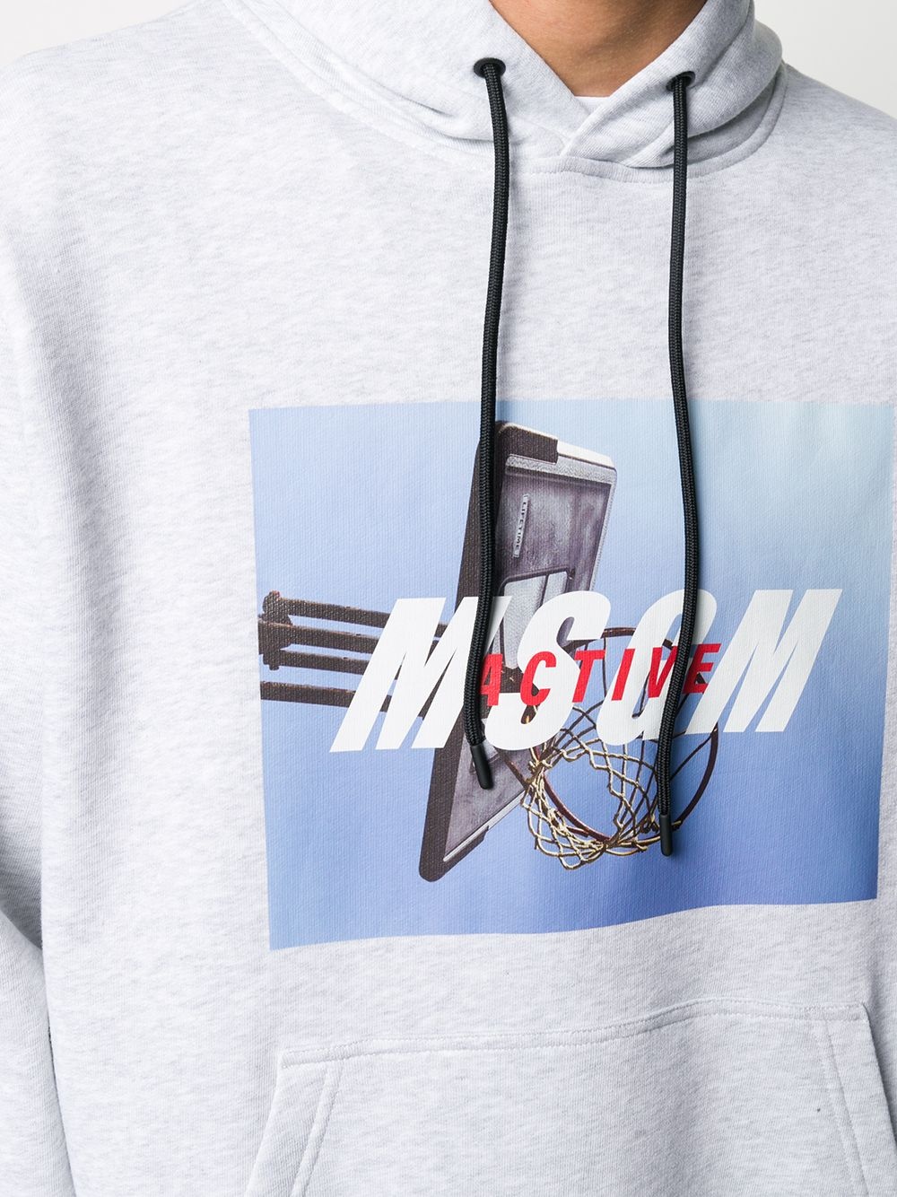 photograph print hoodie - 5