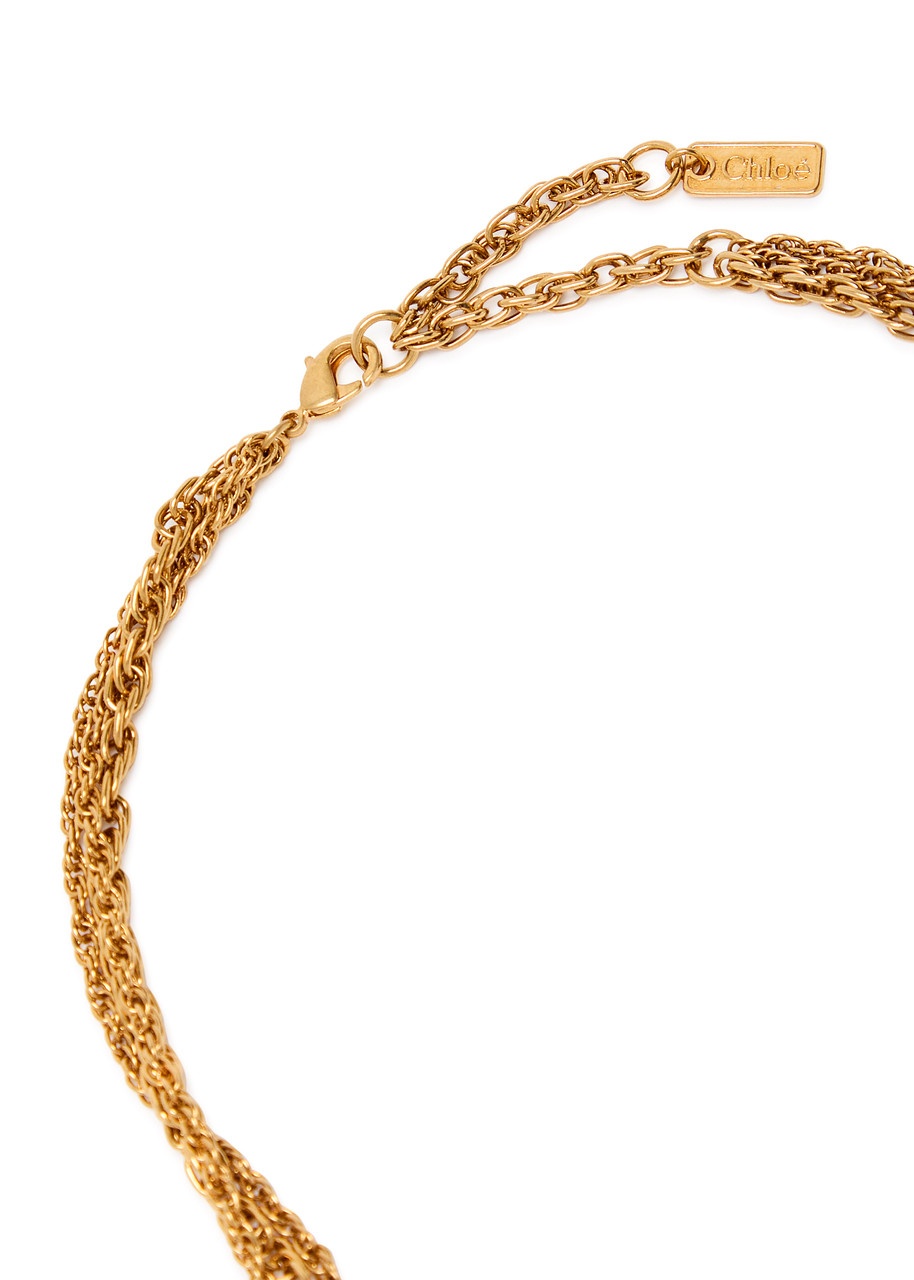 Chloe The Chloé Antique Pearls Embellished Necklace - 4