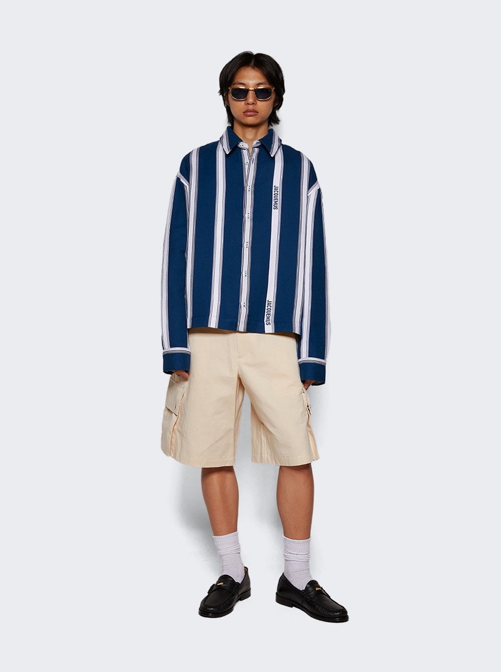 La Chemise Papier Shirt Blue Stripe - 2