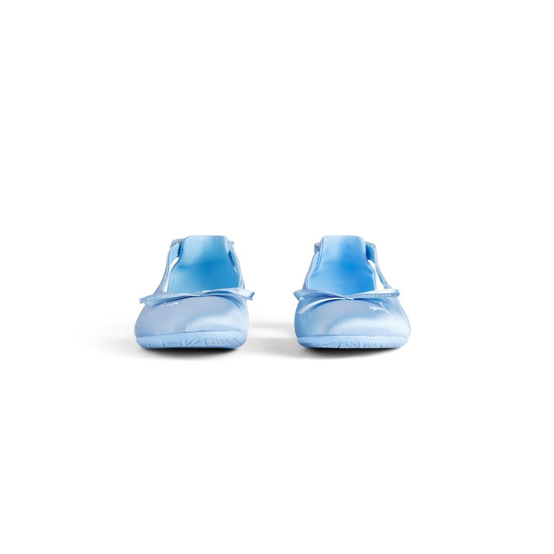 Women's Speedcat Ballet Satin Balenciaga in Light Blue 3
