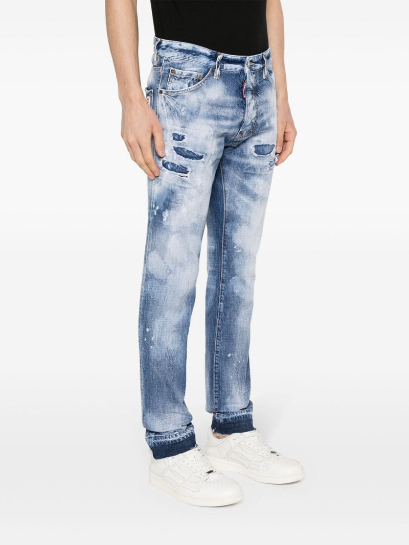 Light Everglades patch-detail jeans 3