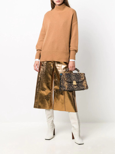 Marni snakeskin-effect shoulder bag outlook