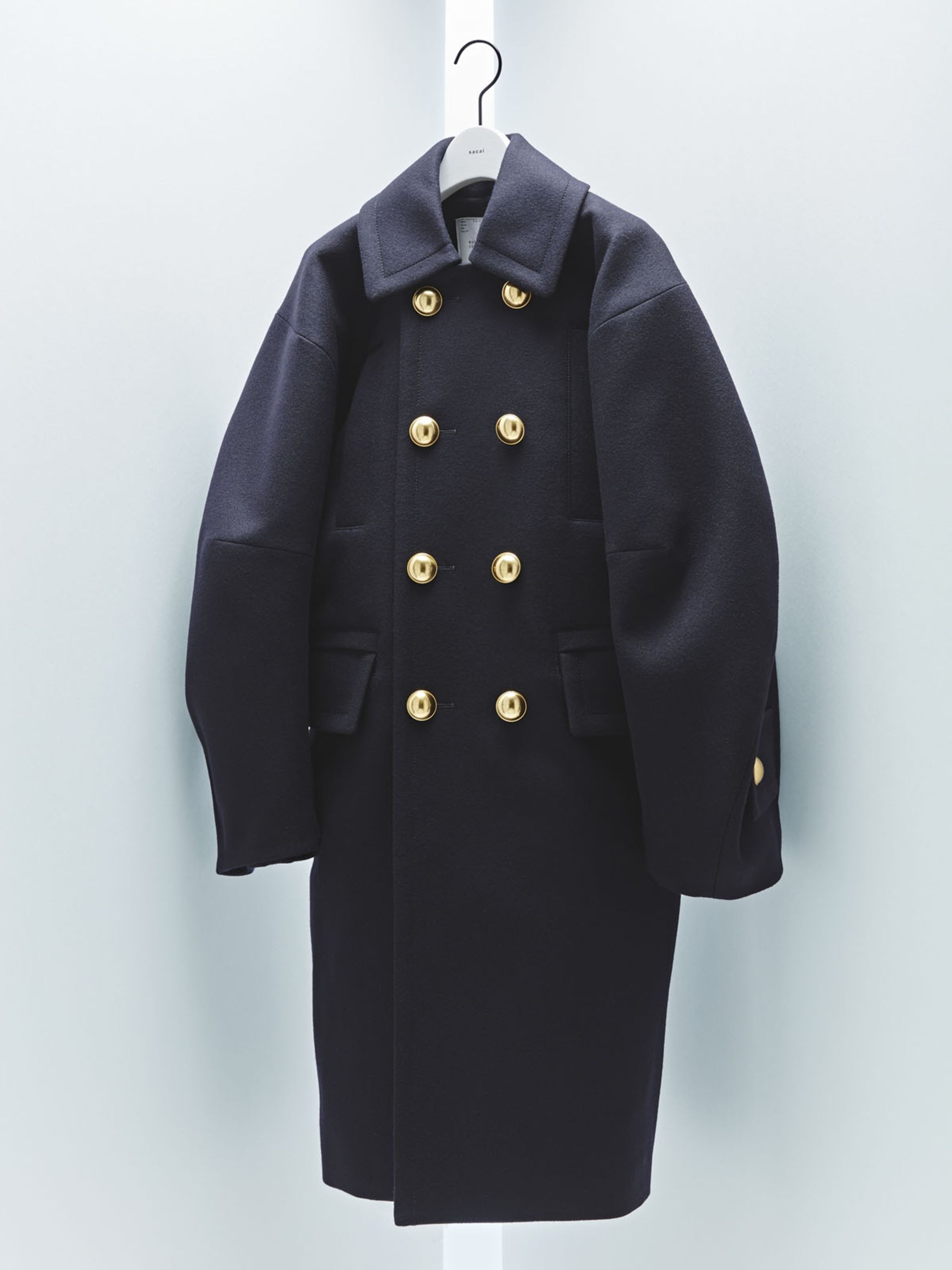 Wool Melton Coat - 1