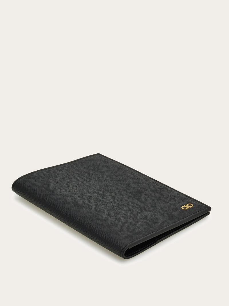 FERRAGAMO Gancini Passport holder outlook