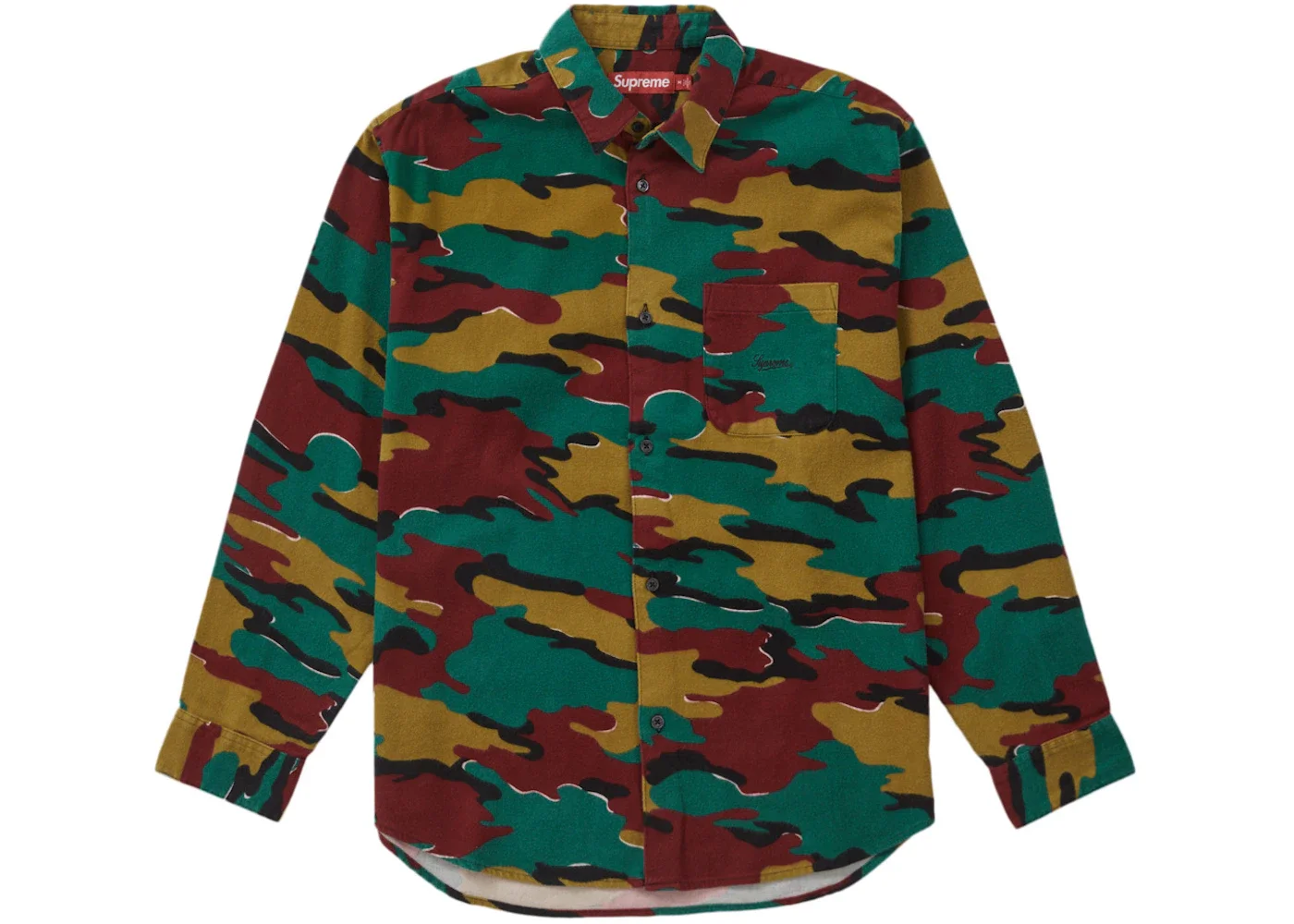 Supreme Flannel Shirt (FW23) Camo - 1