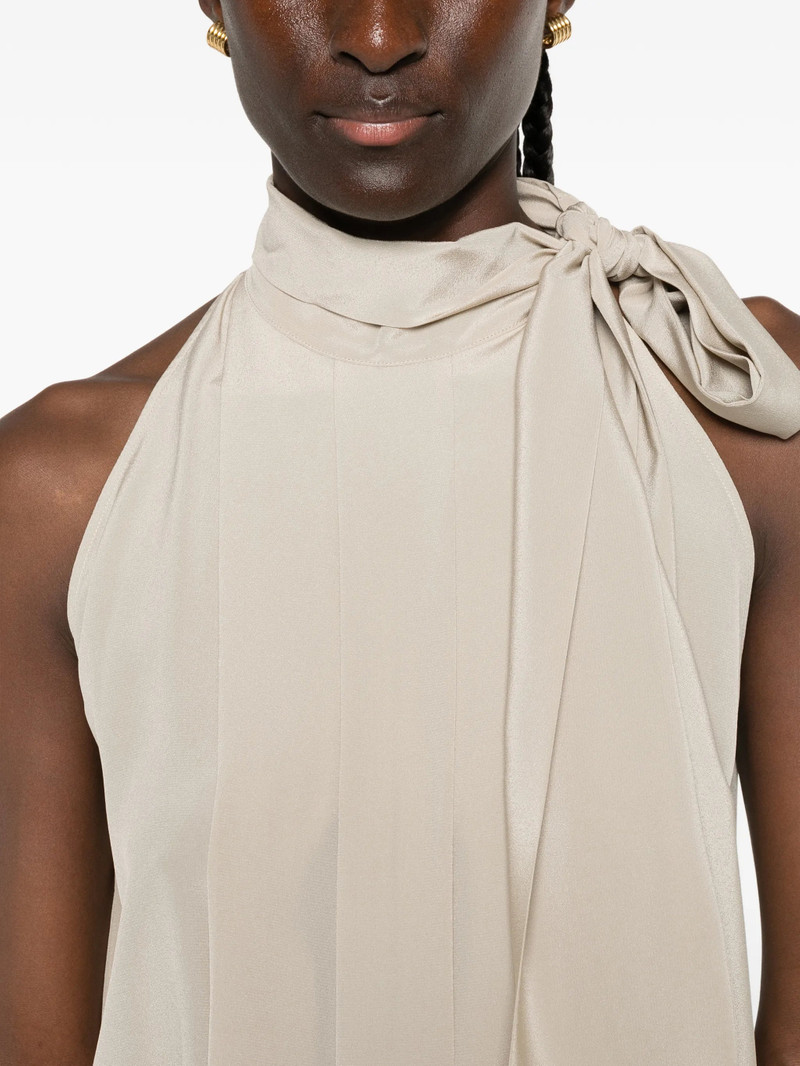 Max Mara Max Mara Fune Tie-neck Pleated Blouse outlook