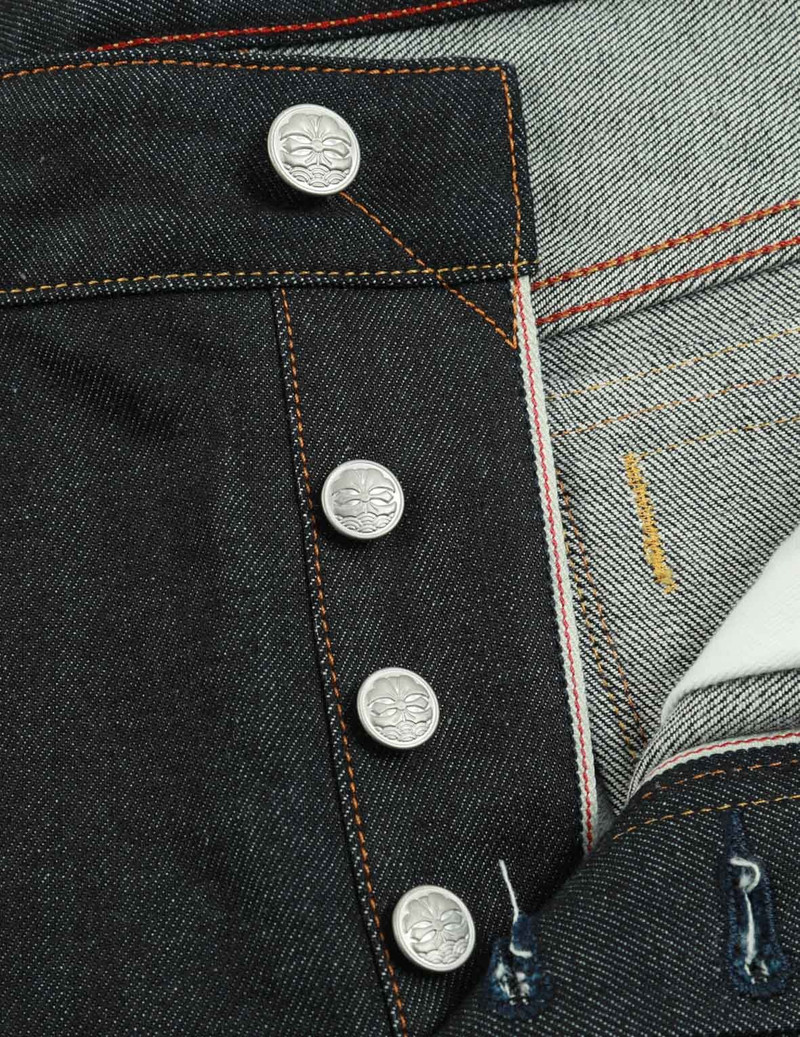 EAGLE-PATTERN DAICOCK EMBROIDERY SLIM-FIT JEANS #2010 8