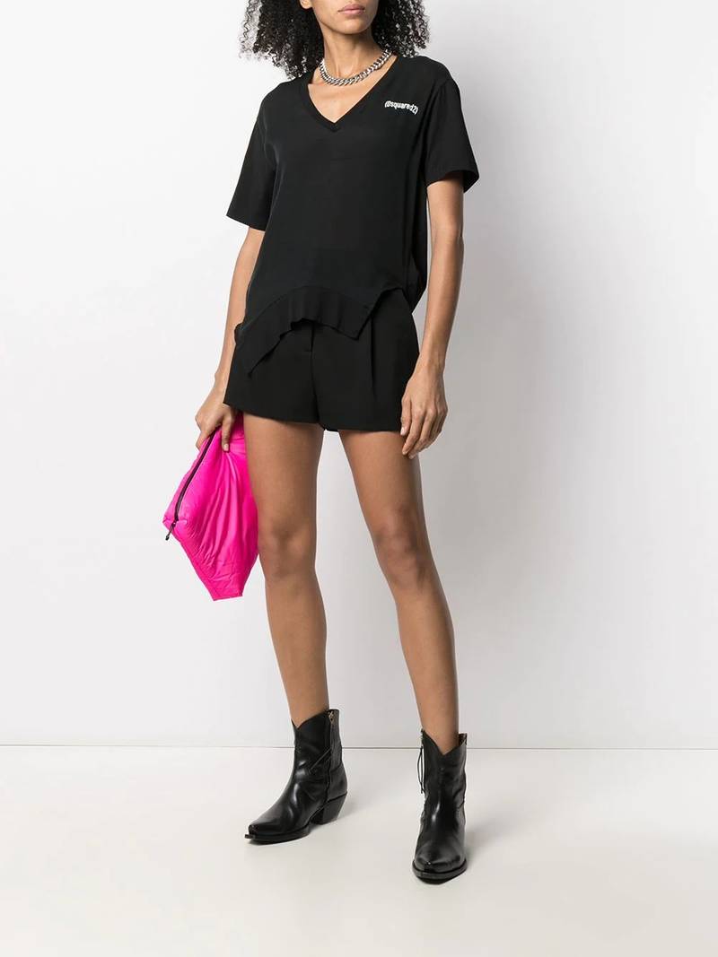 DSQUARED2 side slits logo T-shirt outlook
