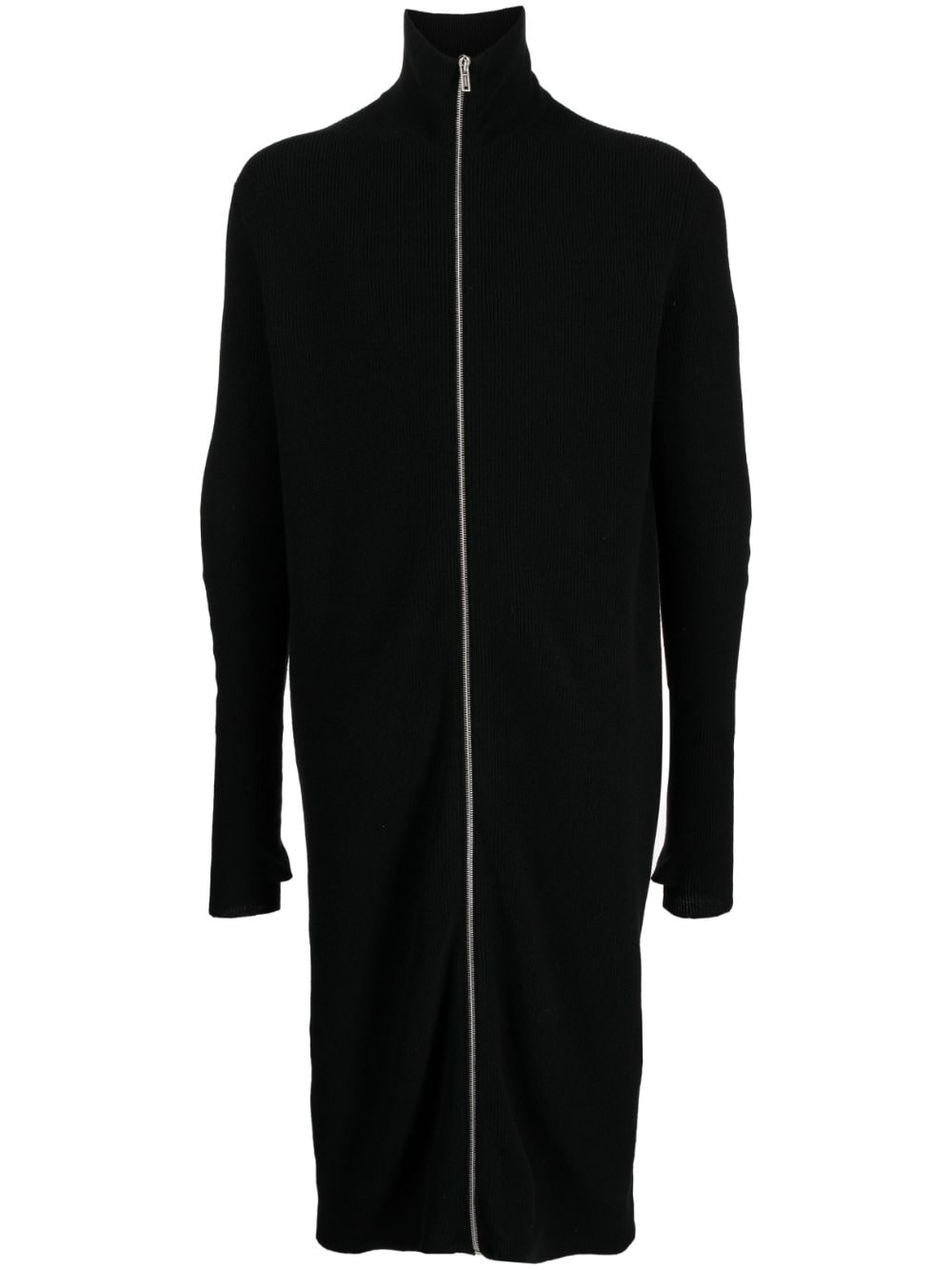 FINE-RIBBED WOOL JACKET - 1