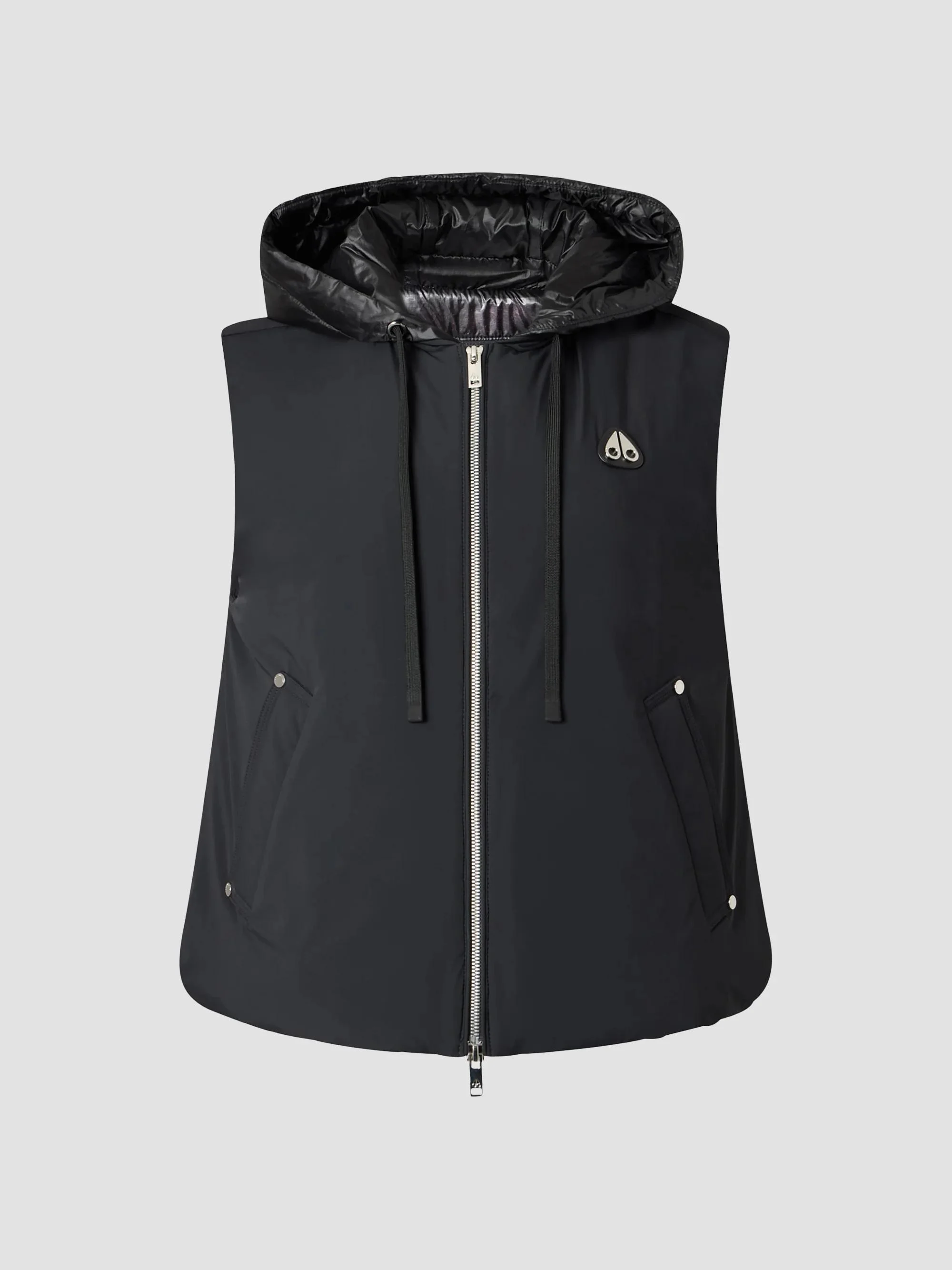 Women's Tegan Lightweight Fill Down Vest - Black - 1