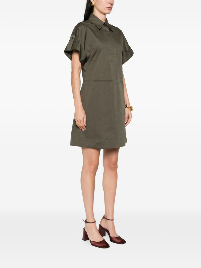 Ali buttoned mini dress 3