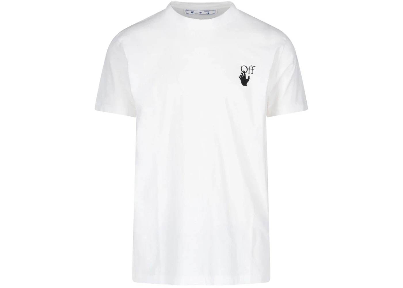 OFF-WHITE Slim Fit Caravaggio The Lute Player T-Shirt White - 1