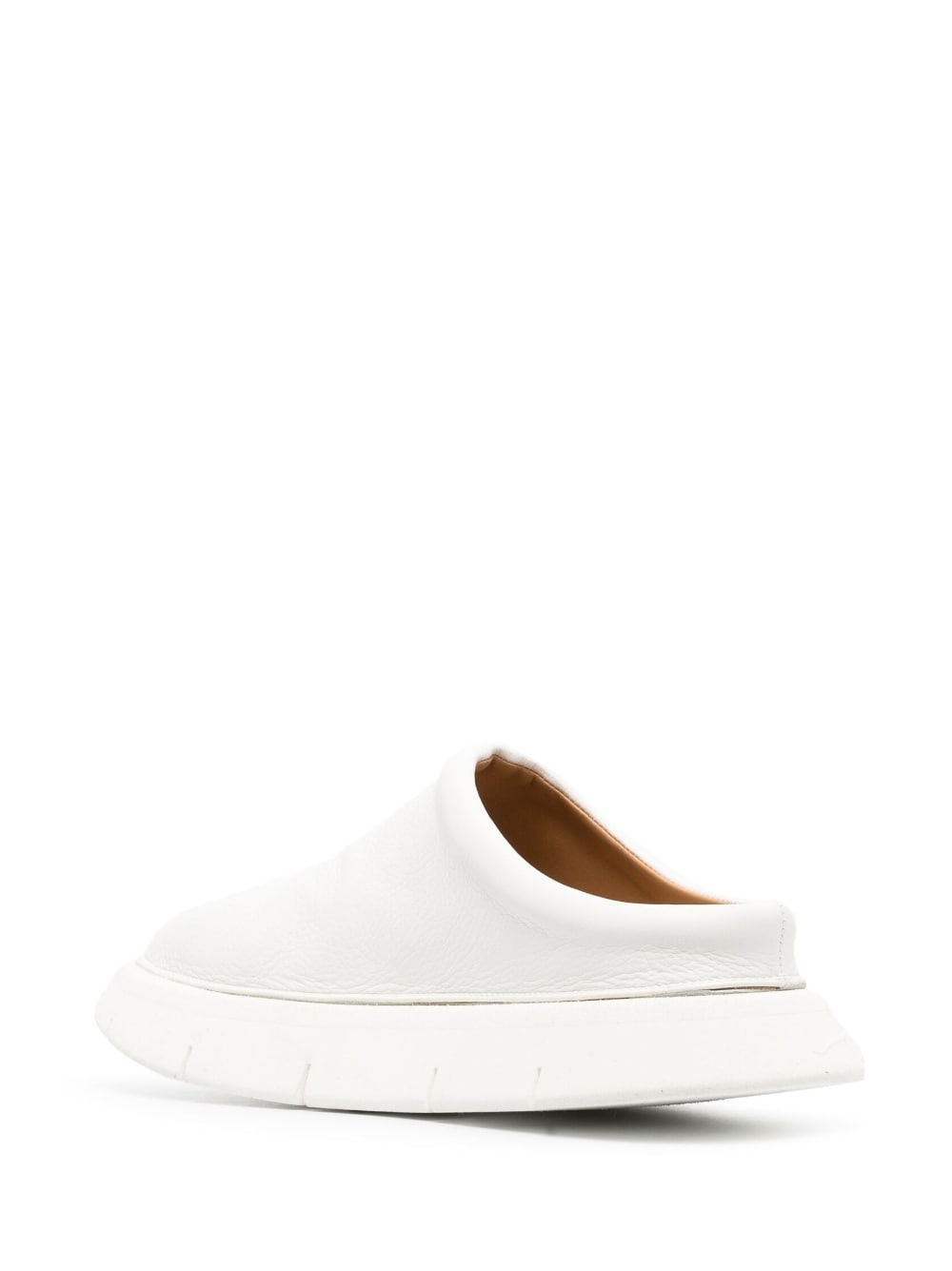 slip-on leather loafers - 3