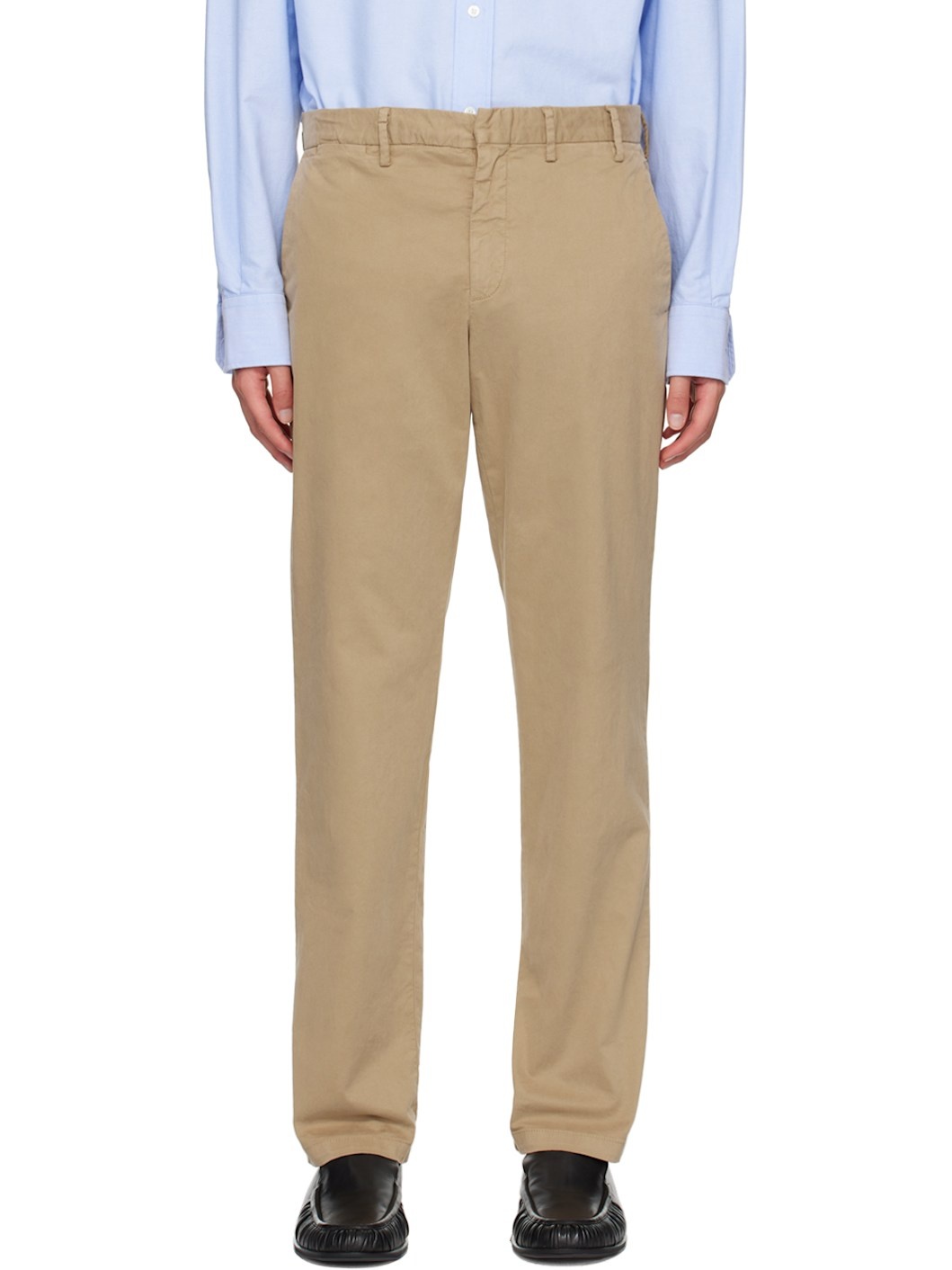 Beige Aros Trousers - 1