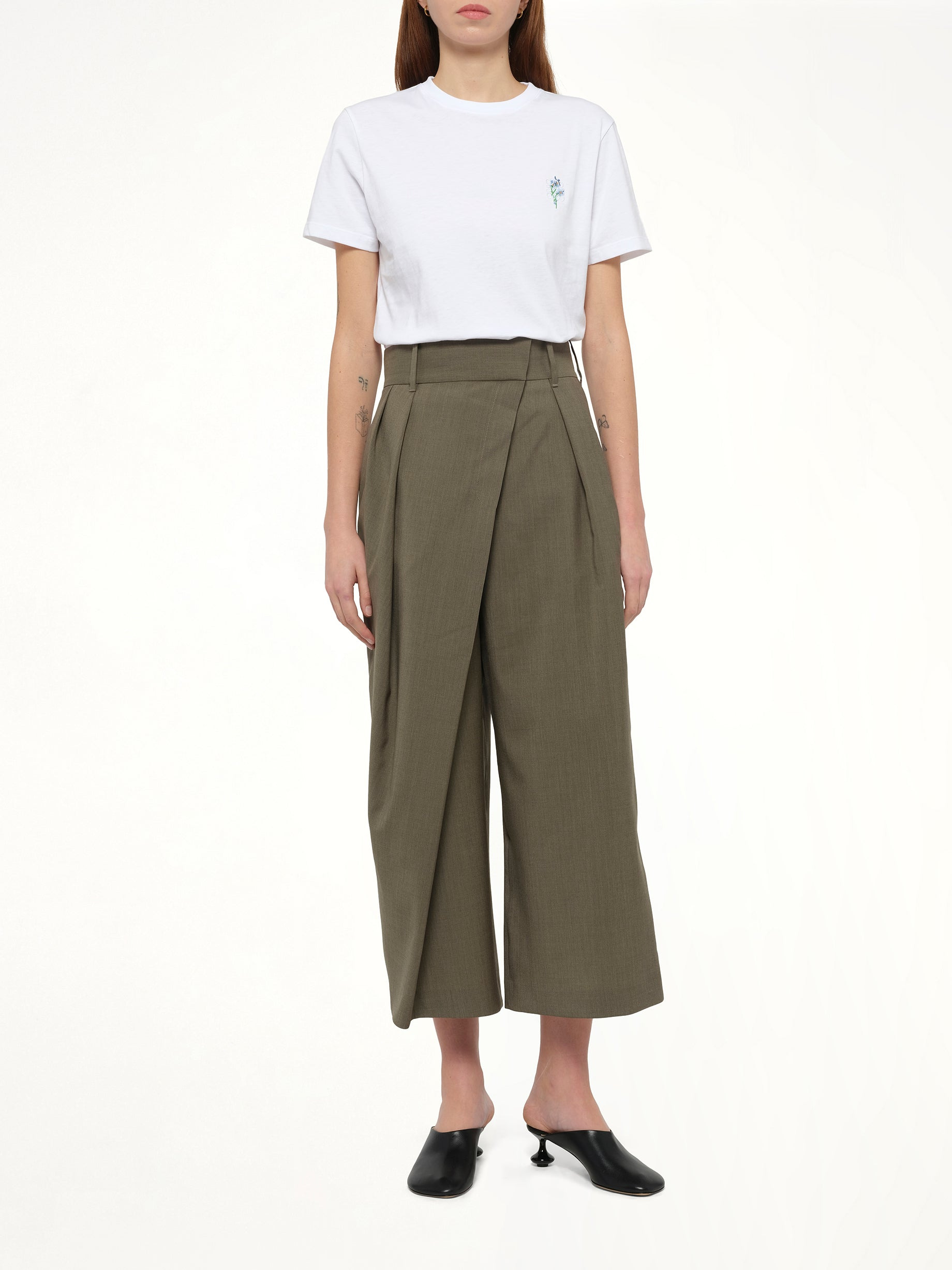 Relaxed Fit T-Shirt in White - 4