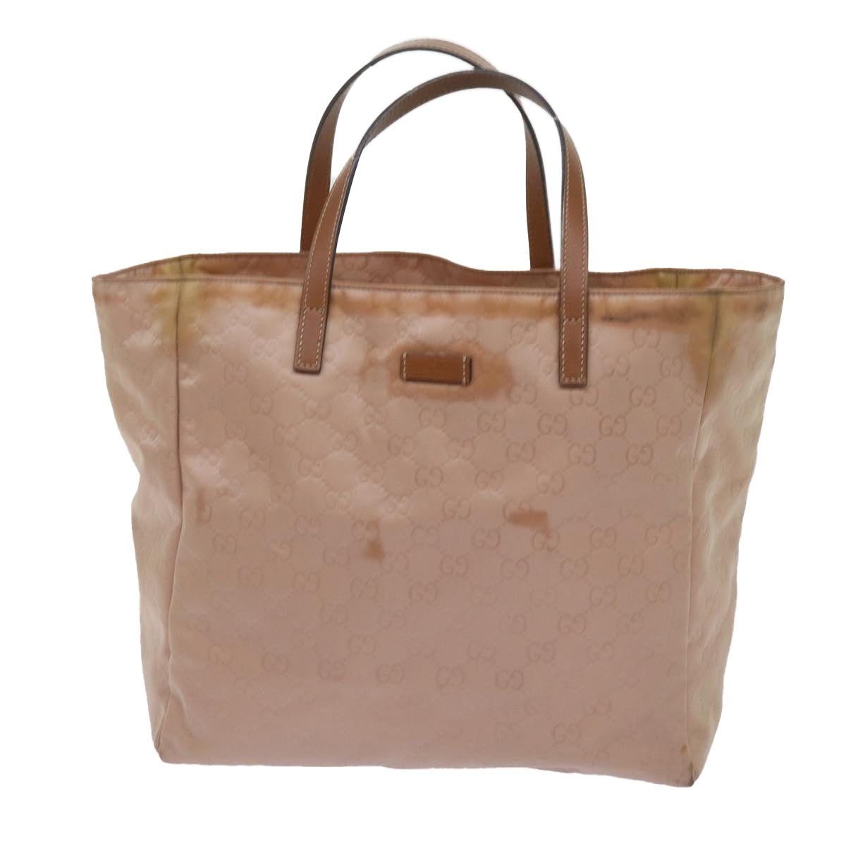 GUCCI GG Canvas Tote Bag Beige - 13