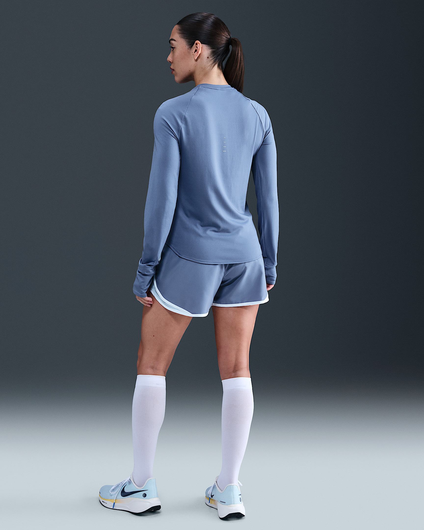 Nike Swift Women's Dri-FIT UV Long-Sleeve Crew-Neck Running Top - 5