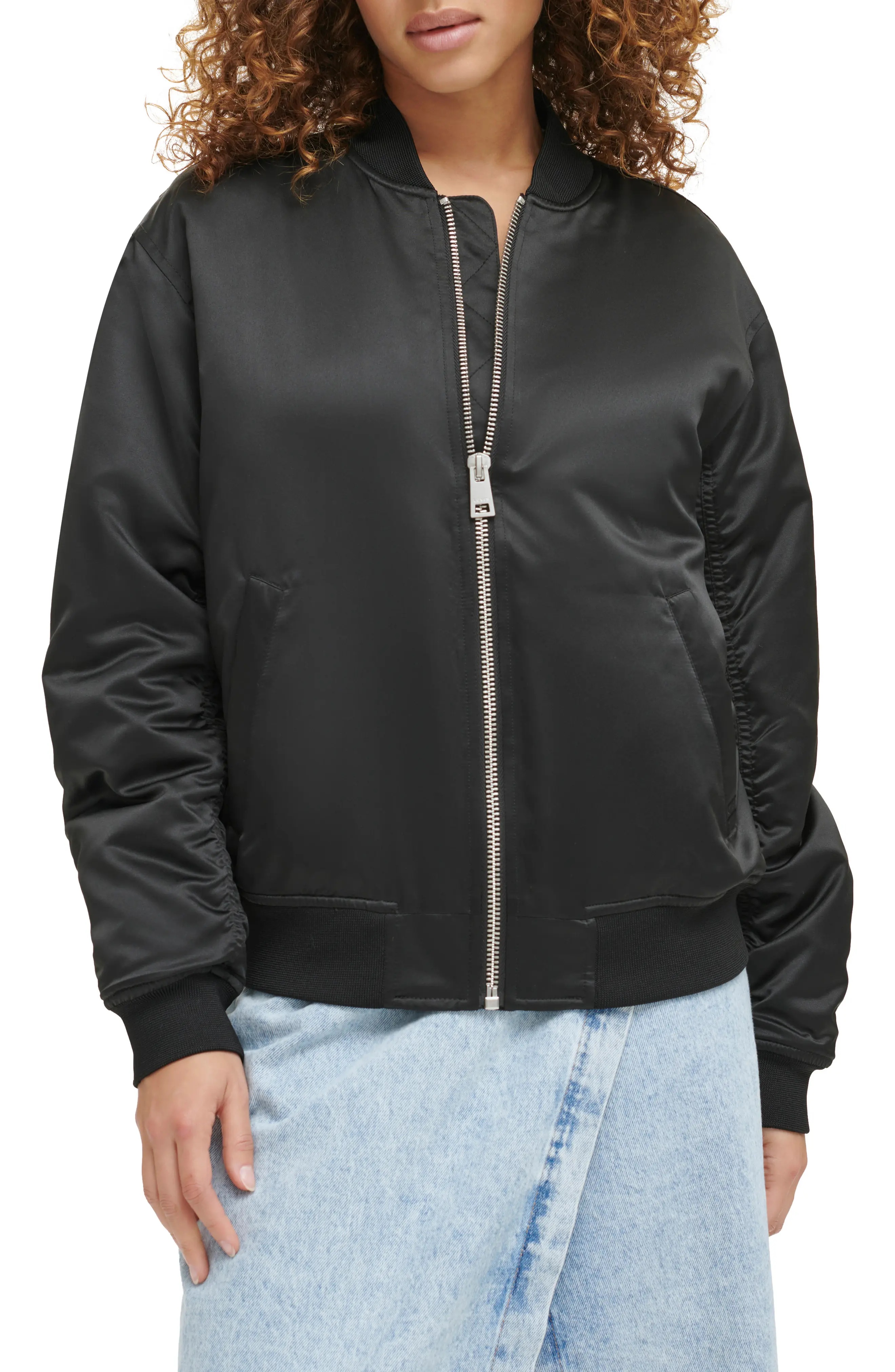 Oversize Bomber Jacket - 1